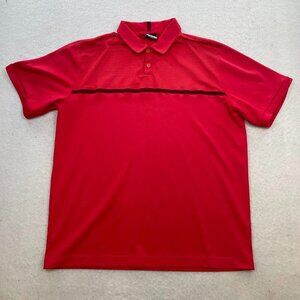 Nike Tour Performance Golf Polo Shirt Men's Red Dri-Fit Short Sleeve Size XXL
